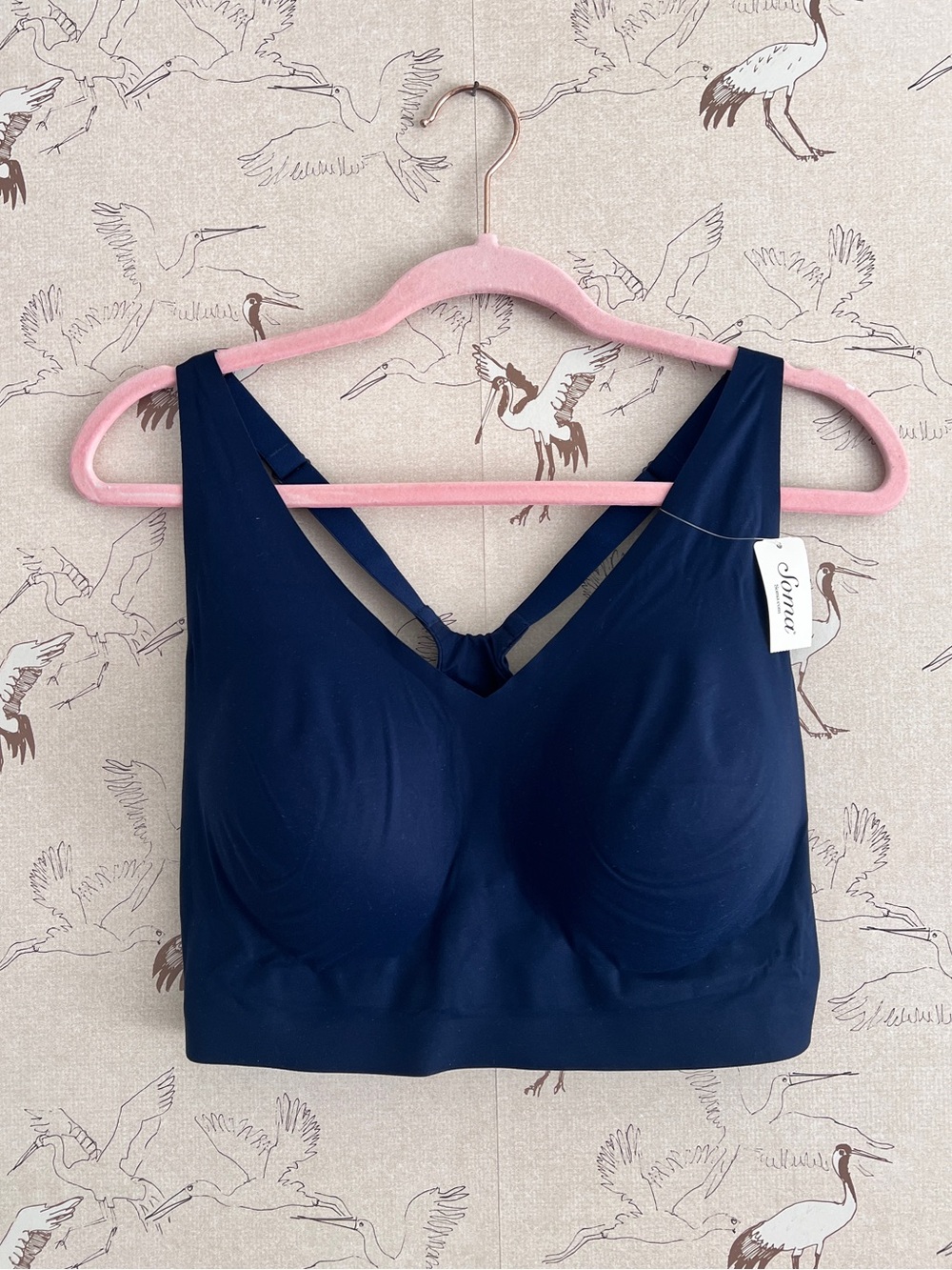NWT Soma enbliss racerback bralette in nightfall navy size XXXL